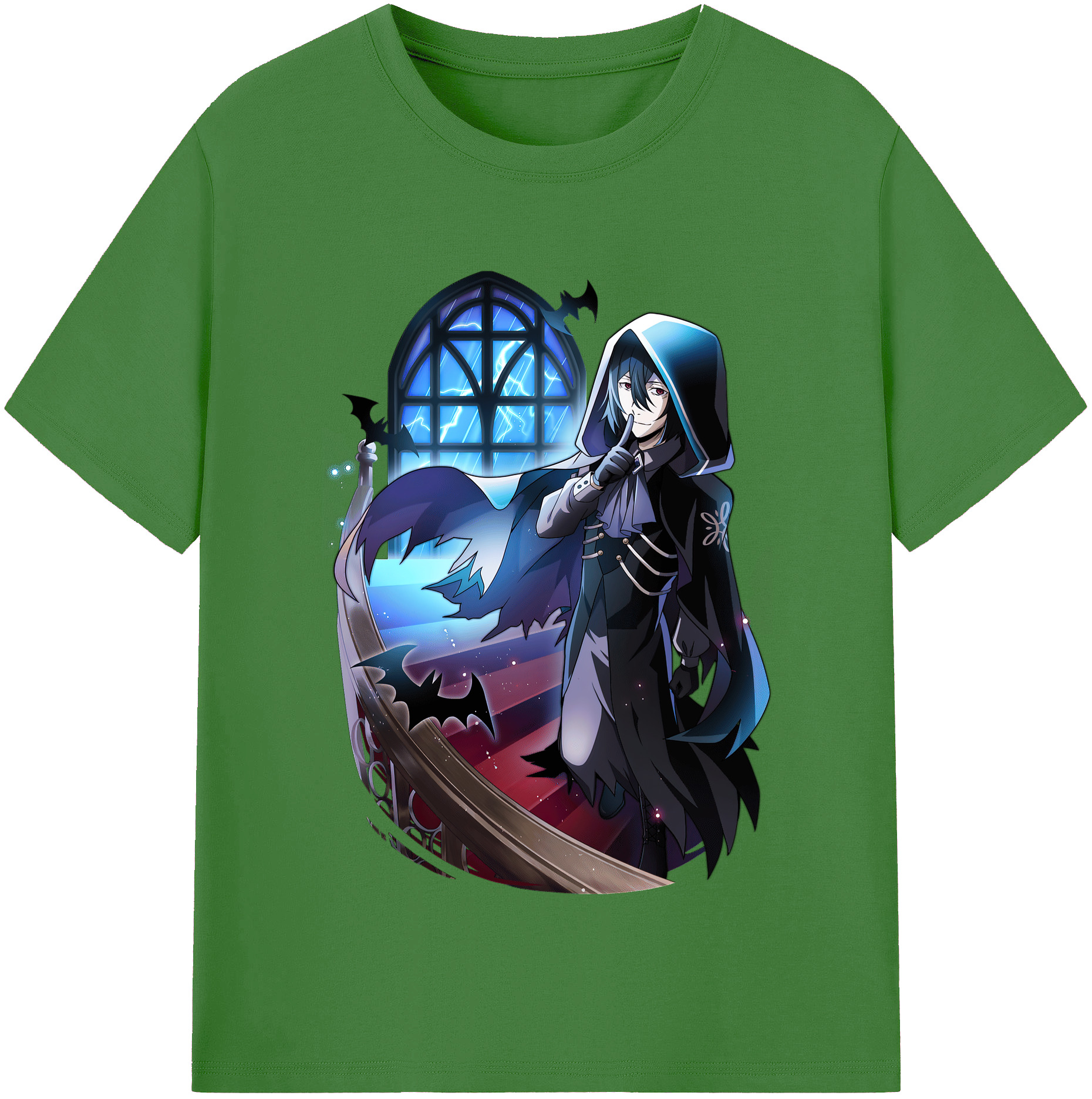 （画像用） 文豪ストレイドッグス Bungo Stray Dogs レディースカジュアルプリントTシャツ（綿100％）